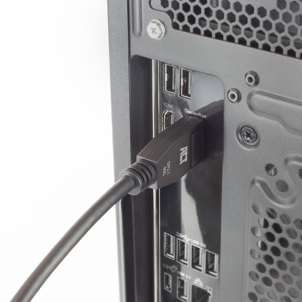 ACT AK4081 DisplayPort kabel 1 m Zwart - Afbeelding 4