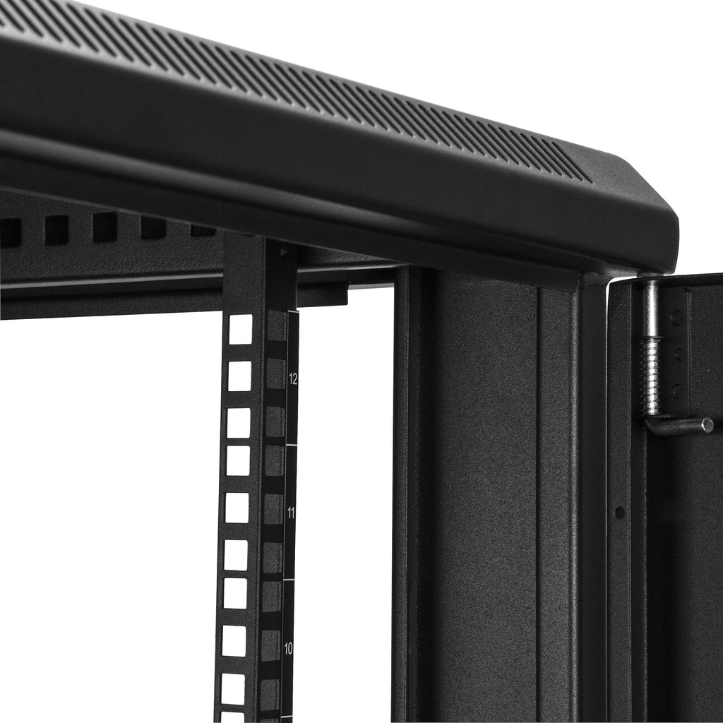 StarTech.com 12U Enterprise-Grade Server Rack Cabinet Kit, 19in Vergrendelbare 4-Post Patchkast met Schap en Kabelbeheer, 75cm M - Afbeelding 6