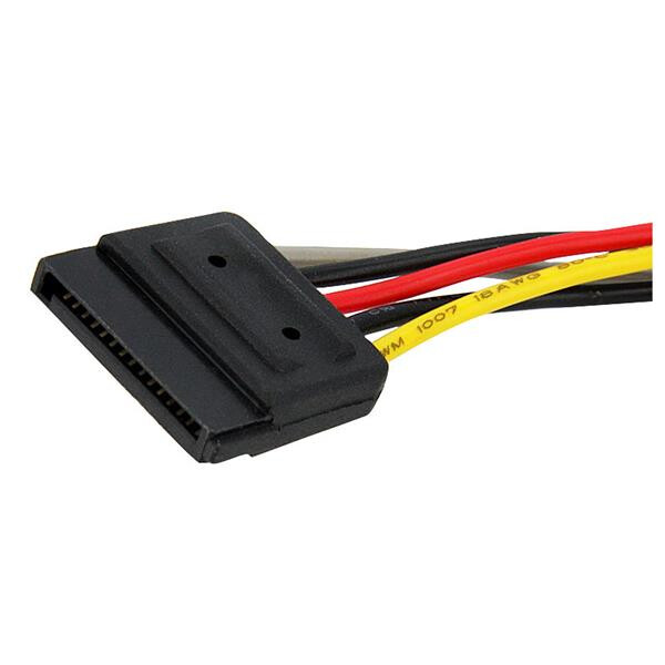 StarTech.com 15cm SATA Voedingskabel Y-adapter M/F - Afbeelding 3