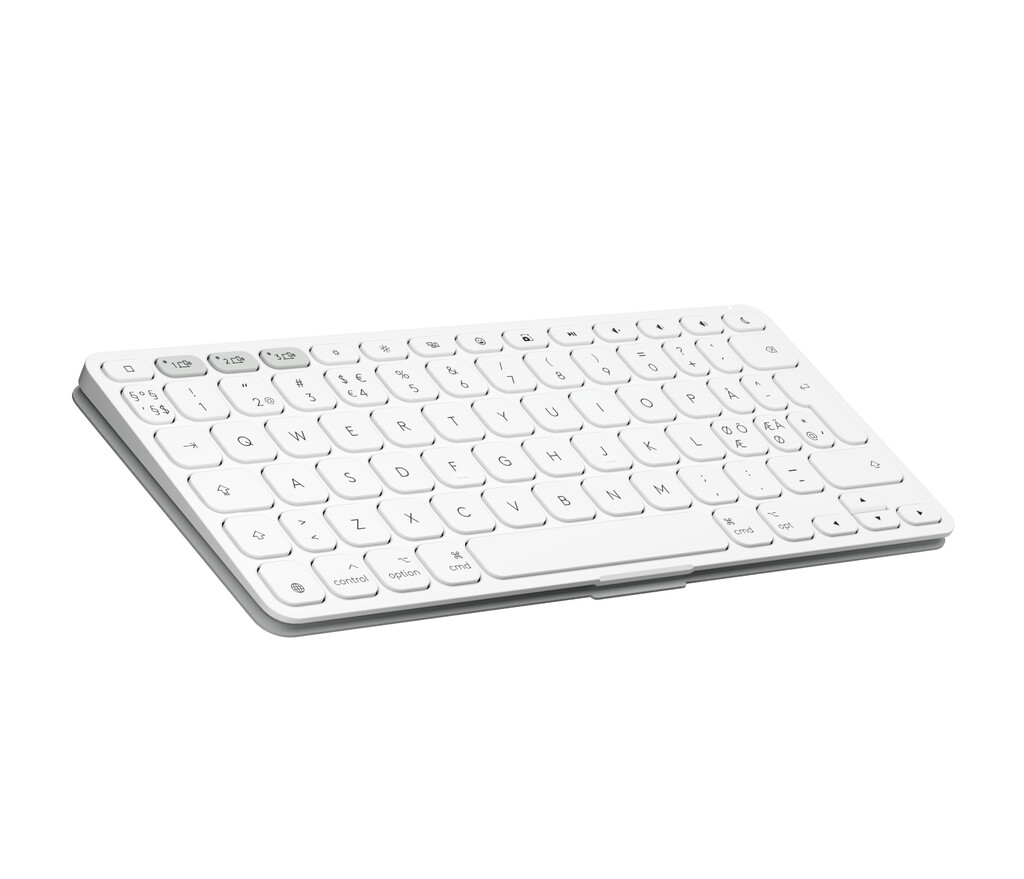 Logitech 920-013015 toetsenbord voor mobiel apparaat QWERTY Scandinavisch Bluetooth Wit - Afbeelding 6