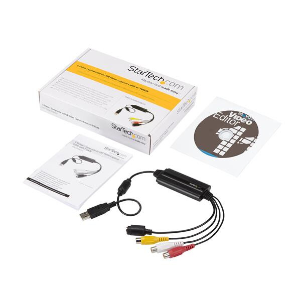 StarTech.com USB video opname adapter - S-video / composiet naar USB 2.0 video opname kabel met TWAIN ondersteuning - analoog na - Afbeelding 8