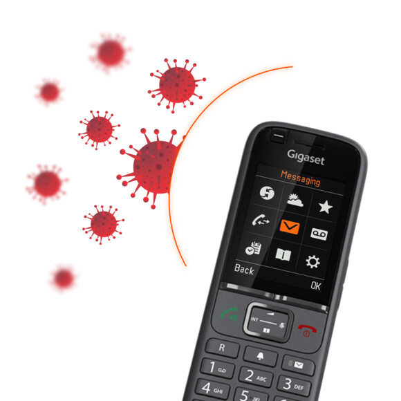 Gigaset S700H PRO DECT-telefoon Nummerherkenning Antraciet - Afbeelding 3