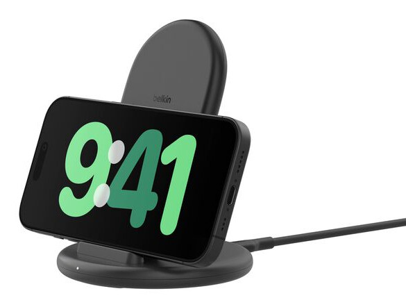 Belkin WIB006HQBK oplader voor mobiele apparatuur Smartphone Zwart USB Draadloos opladen Binnen - Afbeelding 4