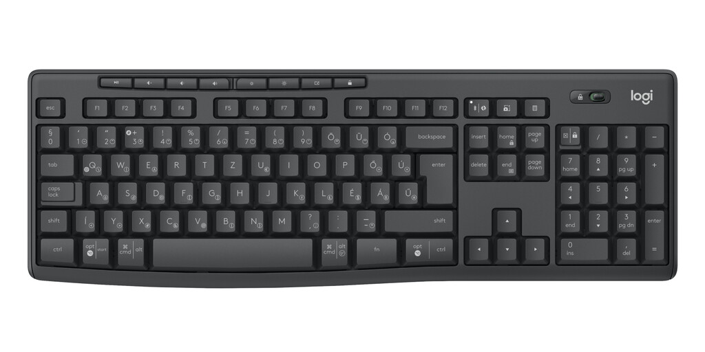 Logitech 920-012079 toetsenbord Inclusief muis Kantoor Bluetooth QWERTZ Hongaars Grafiet - Afbeelding 5