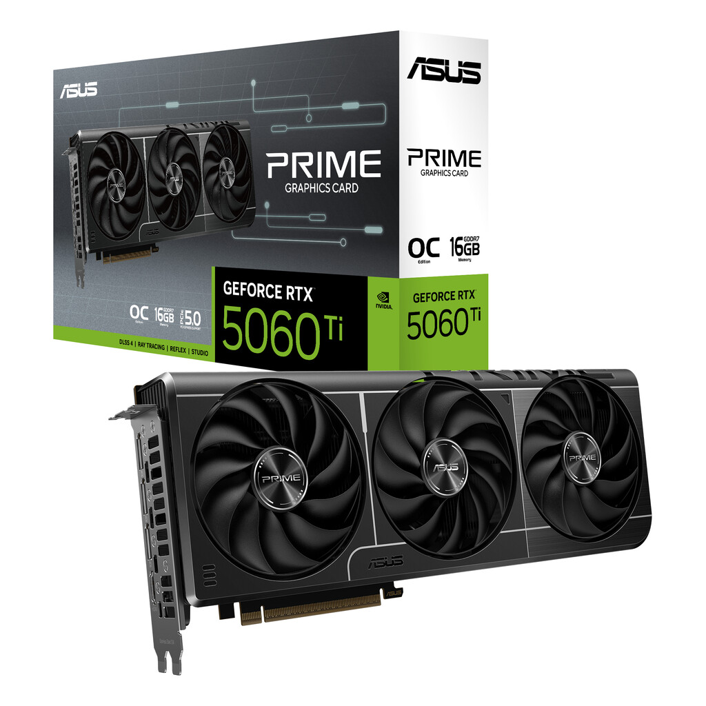 ASUS Prime -RTX5060TI-O16G NVIDIA GeForce RTX 5060 Ti 16 GB GDDR7 - Afbeelding 10
