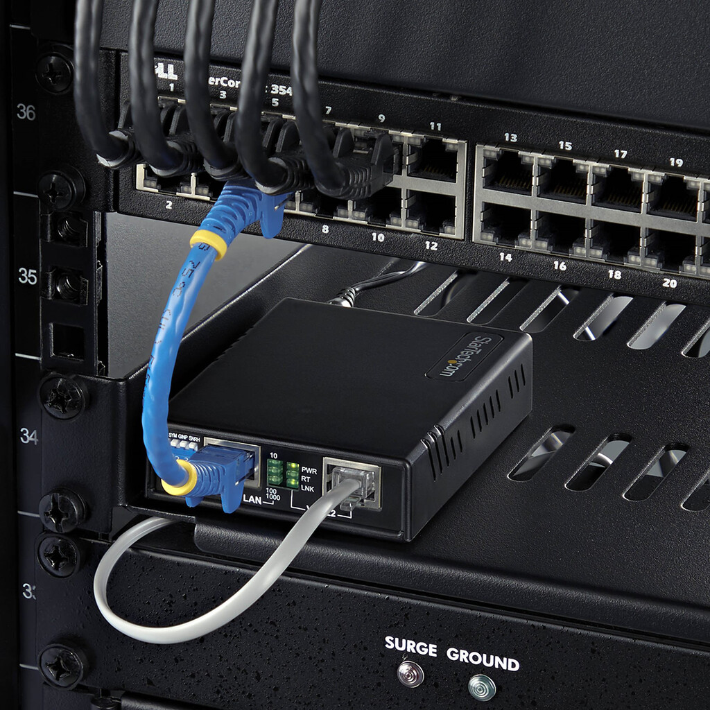 StarTech.com VDSL2 Ethernet Extender Kit via Single Pair Kabel, Tot 1km Long Range LAN Repeater over Telefoonlijn/CAT5e/CAT6, Ve - Afbeelding 5