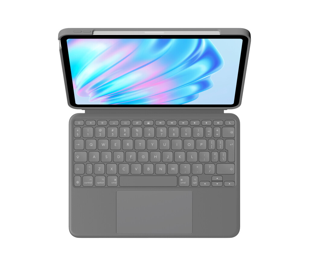 Logitech Combo Touch QWERTY US International Smart Connector Grijs - Afbeelding 5