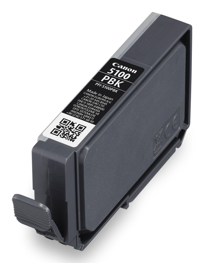 Canon PFI-5100 PBK inktcartridge 1 stuk(s) Origineel Foto zwart - Afbeelding 3