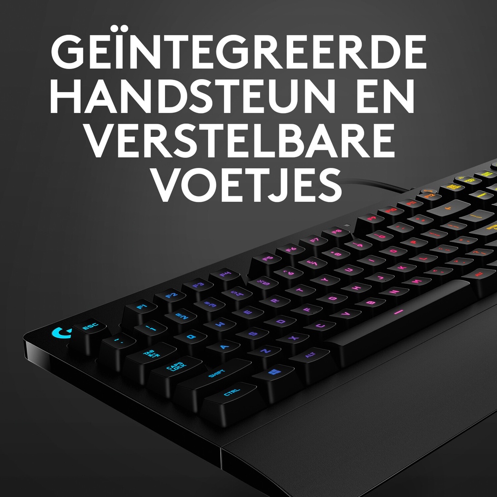 Logitech G 920-008087 toetsenbord Gamen USB QWERTZ Duits Zwart - Afbeelding 13