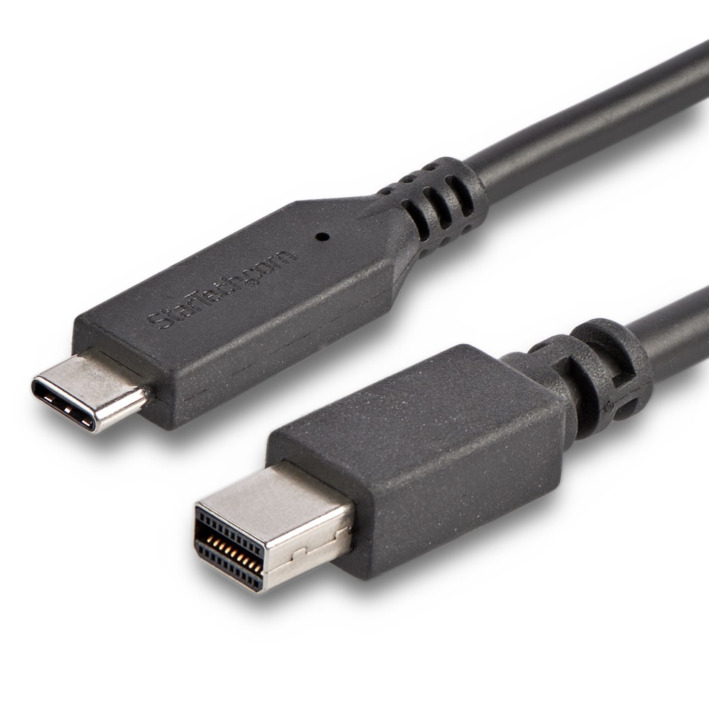 StarTech.com 1,8 m USB-C naar Mini DisplayPort-kabel - 4K 60Hz - zwart
