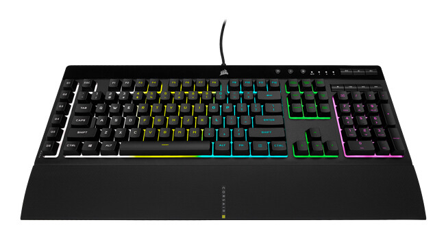 Corsair K55 RGB PRO toetsenbord Gamen USB QWERTY Amerikaans Engels Zwart - Afbeelding 14