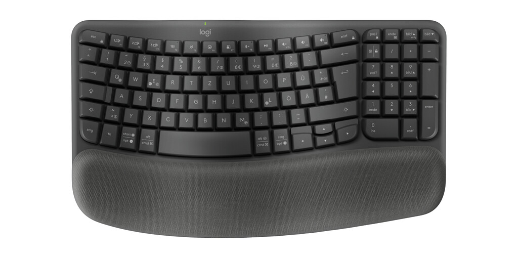 Logitech 920-012327 toetsenbord Kantoor RF-draadloos + Bluetooth QWERTZ Duits Grafiet - Afbeelding 2