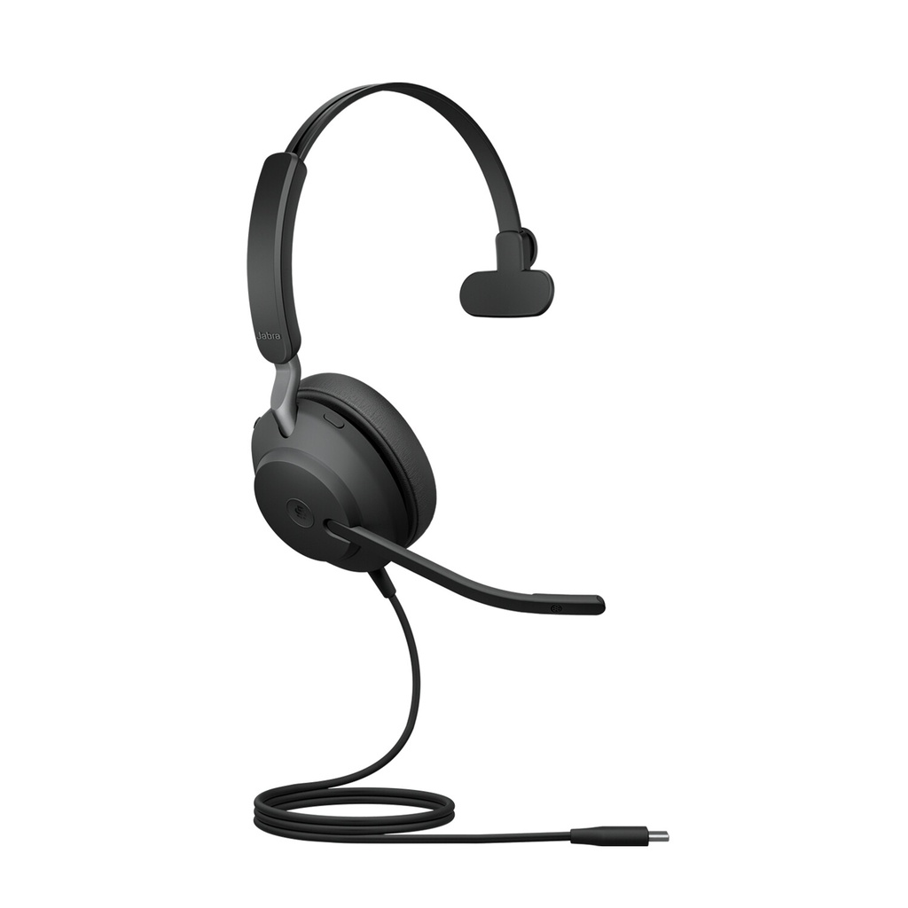 Jabra Evolve2 40 SE Headset Bedraad Hoofdband Kantoor/callcenter USB Type-C / USB Type-A Zwart - Afbeelding 2