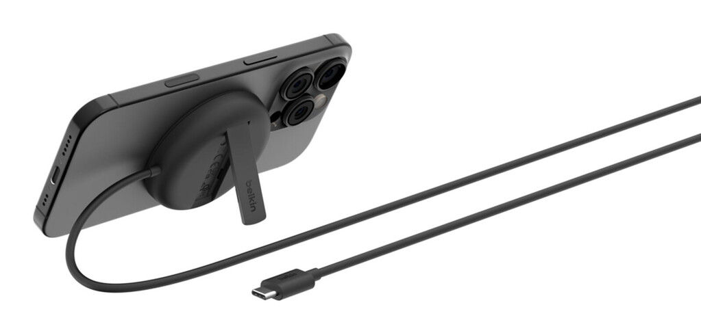 Belkin WIA011HQBK oplader voor mobiele apparatuur Headset, Smartphone Zwart USB Draadloos opladen Snel opladen Binnen - Afbeelding 2