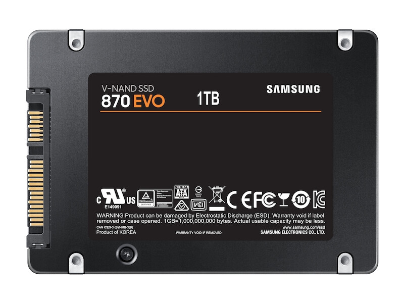 Samsung 870 EVO 1 TB 2.5" SATA III V-NAND MLC - Afbeelding 2