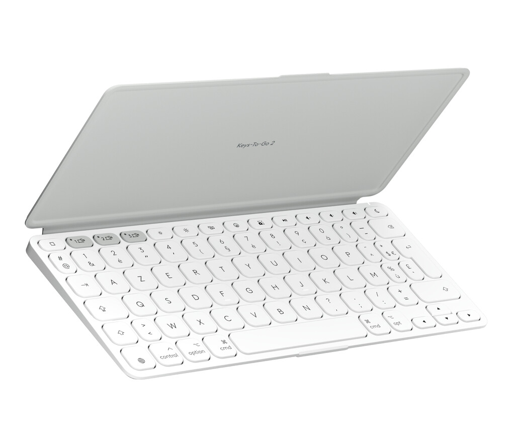 Logitech Keys-To-Go 2 AZERTY Frans Bluetooth Wit - Afbeelding 4