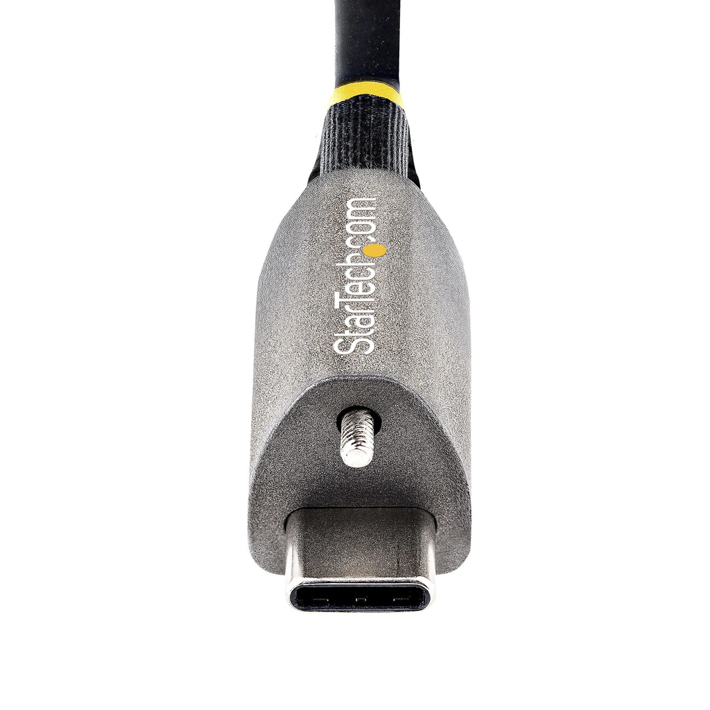 StarTech.com 50cm USB-C Kabel, Vergrendelbaar met Topschroef, USB 10Gbps, 100W (5A) Power Delivery, 8K 60Hz / 4K 144Hz DP Alt Mo - Afbeelding 4