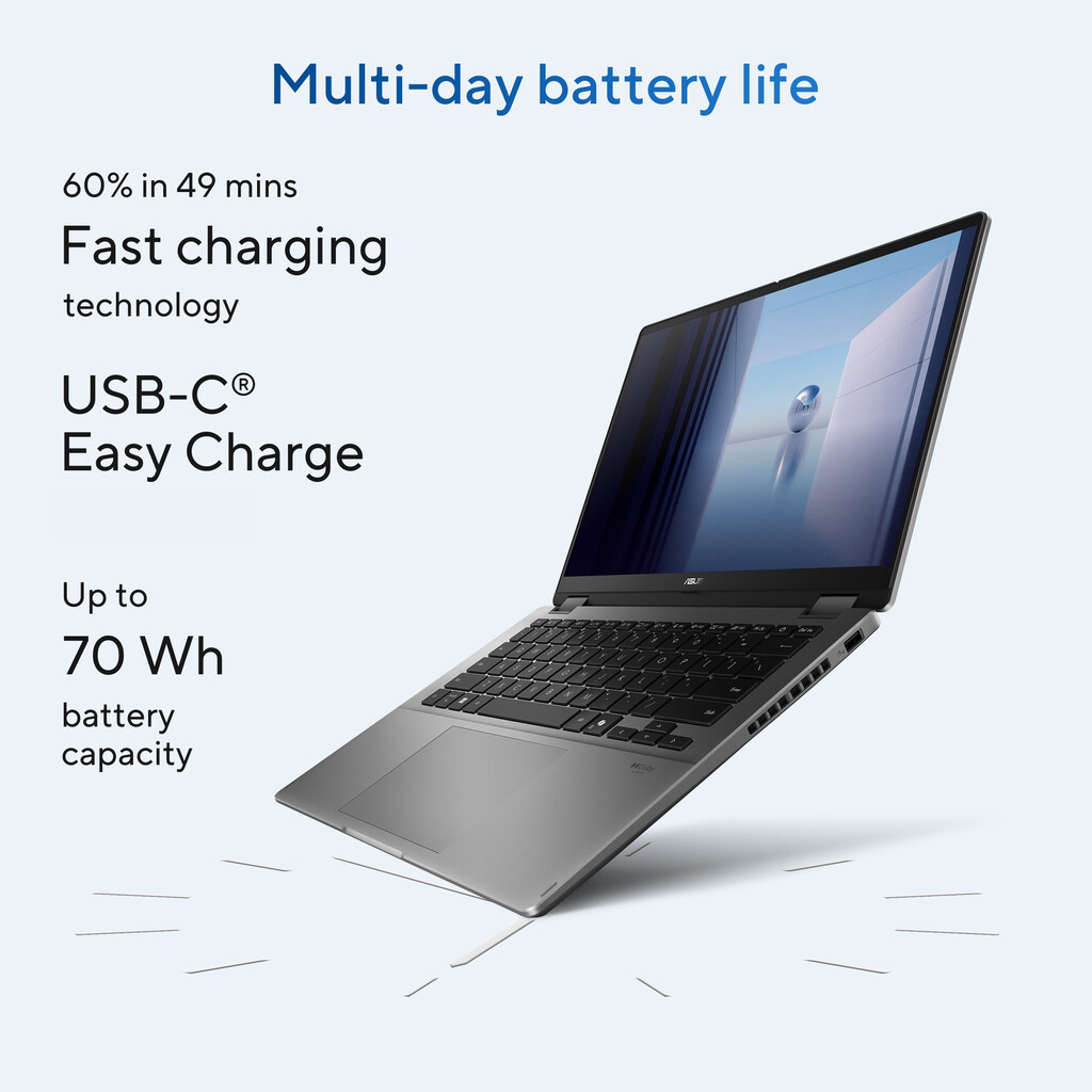 ASUS Vivobook 14 Flip TP3407SA-SG167W Copilot+ PC Intel Core Ultra 5 226V Hybride (2-in-1) 35,6 cm (14") Touchscreen WUXGA 16 GB - Afbeelding 18