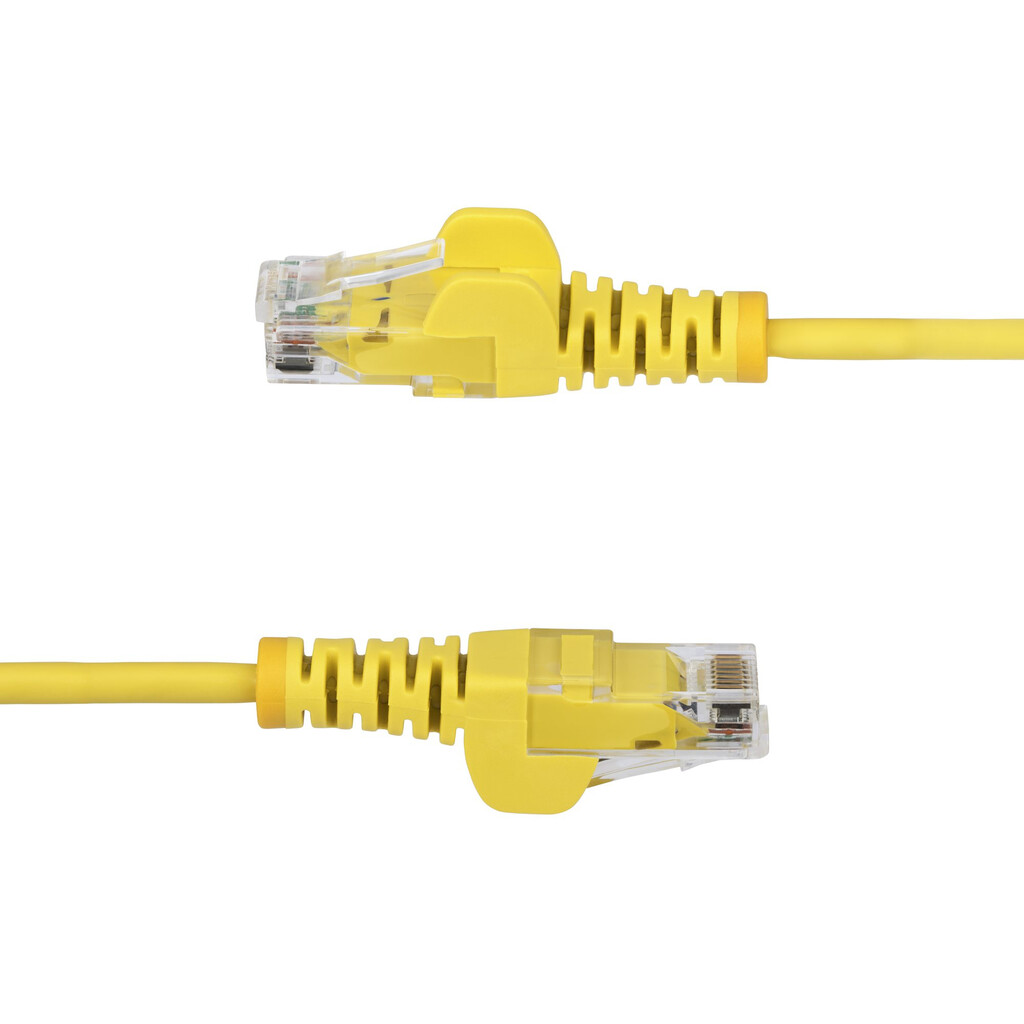 StarTech.com N6PAT25CMYLS netwerkkabel Geel 0,25 m Cat6 U/UTP (UTP) - Afbeelding 3