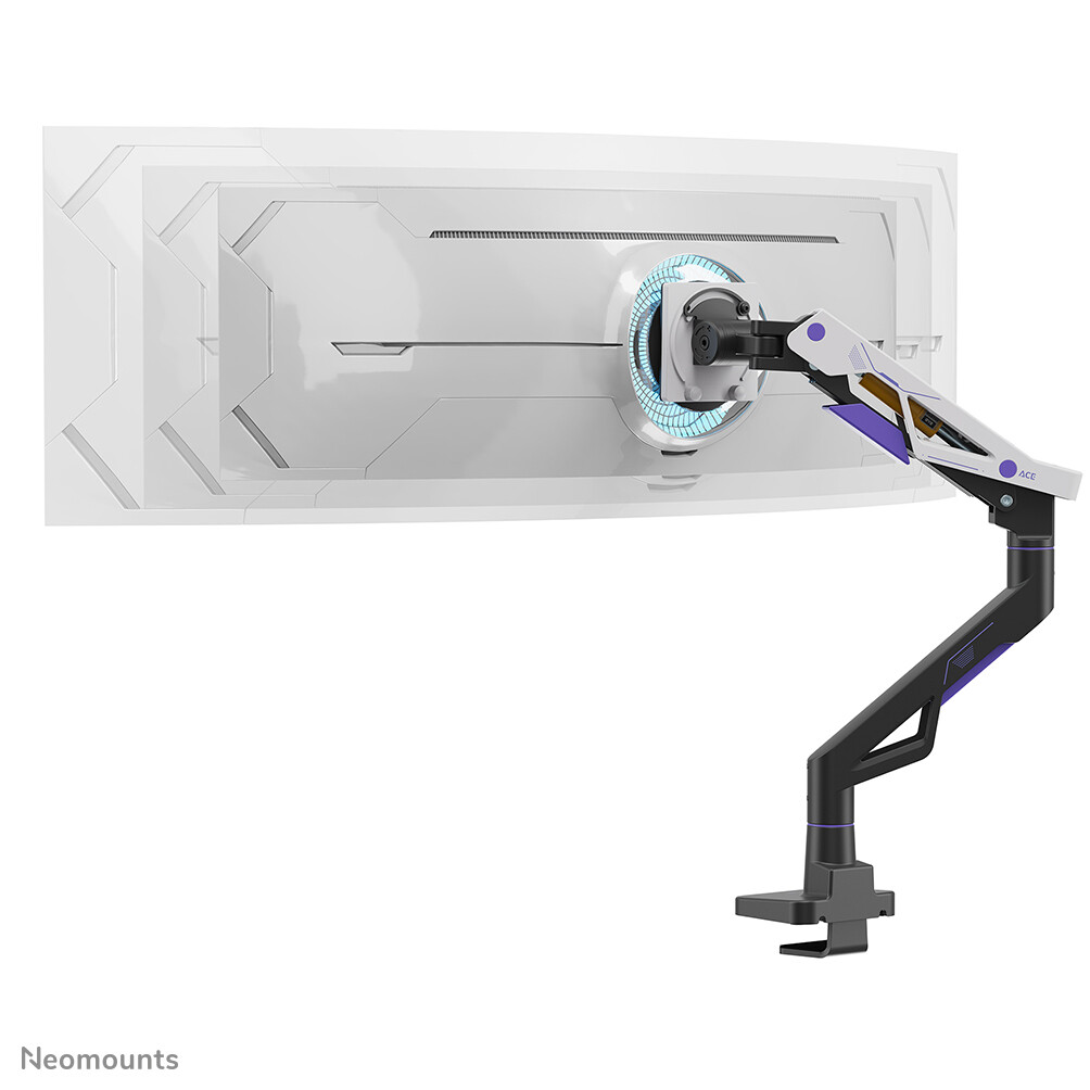 Neomounts DS70-256BL1 Gaming monitorarm 24-57" - gasveer - Topfix - 180°-stop - Afbeelding 7