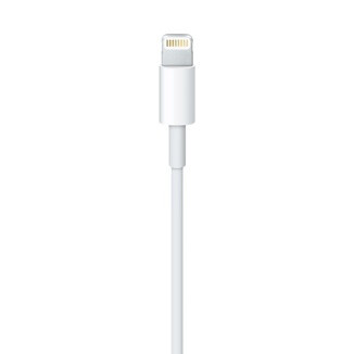 Apple Lightning / USB 0,5 m Wit - Afbeelding 2