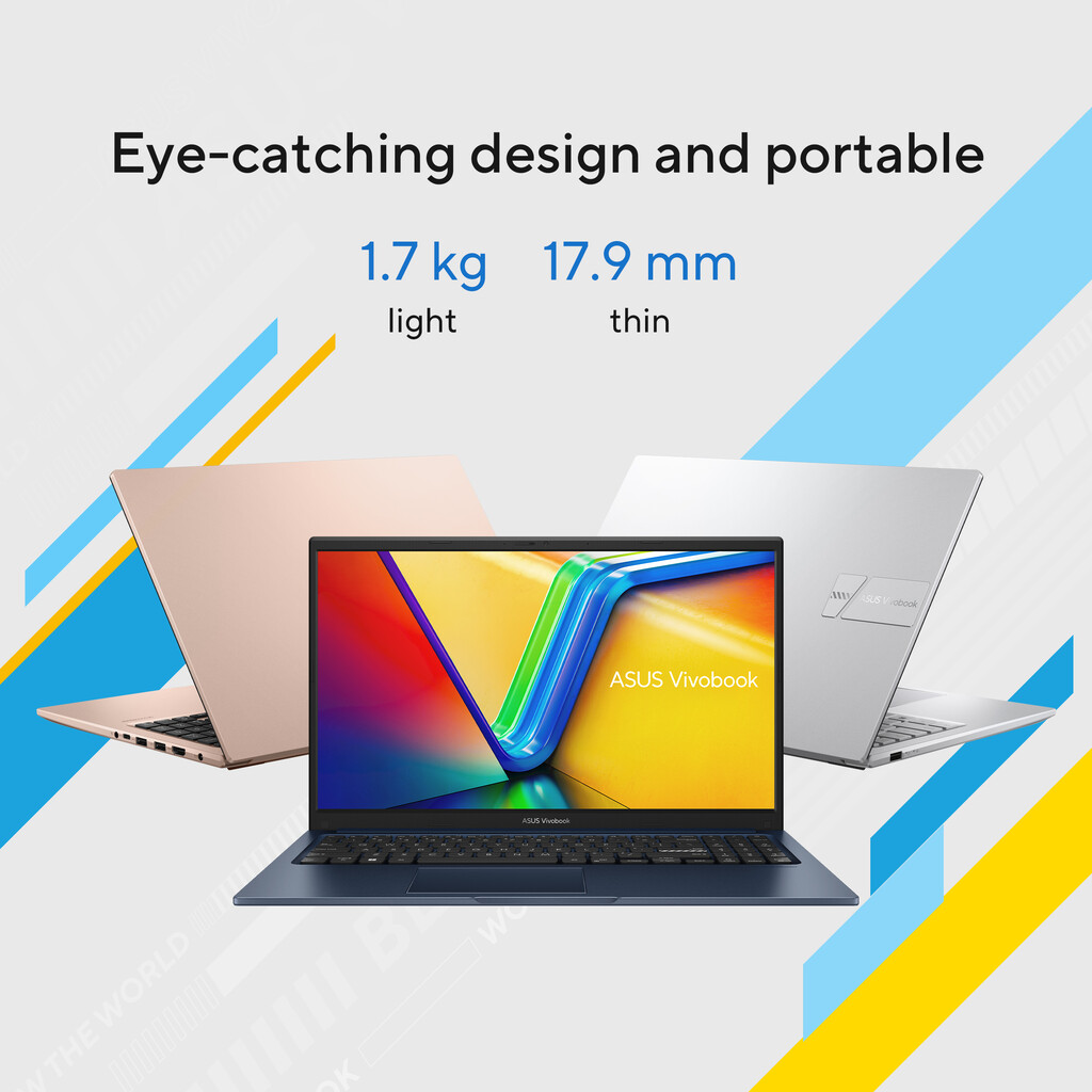 ASUS Vivobook 15 X1504VA-BQ5487W Intel Core 5 120U Laptop 39,6 cm (15.6") Full HD 16 GB DDR5-SDRAM 512 GB SSD Wi-Fi 6 (802.11ax) - Afbeelding 10