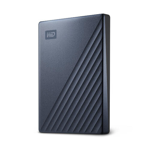 Western Digital WDBC3C0020BBL-WESN externe harde schijf 2 TB USB Type-C 3.2 Gen 1 (3.1 Gen 1) Zwart, Blauw - Afbeelding 3