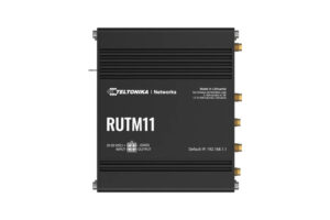 Teltonika RUTM11 bedrade router Gigabit Ethernet Zwart