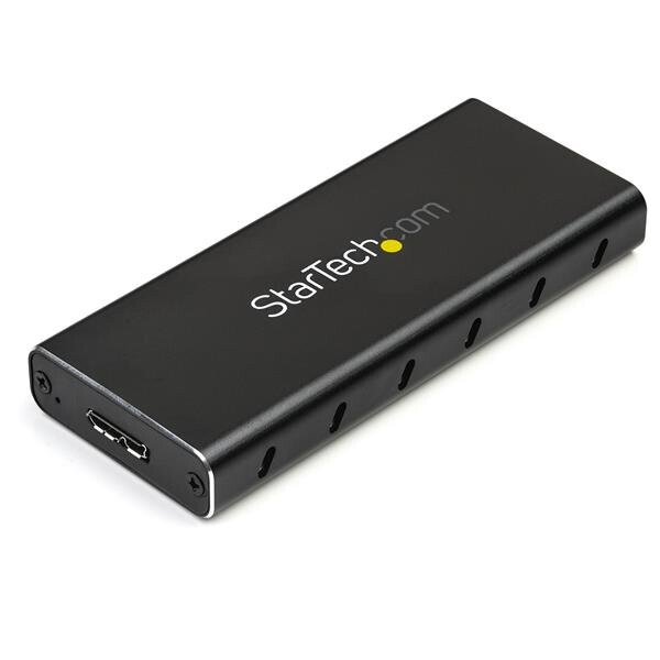 StarTech.com M.2 SSD behuizing voor M.2 SATA SSD - USB 3.1 (10Gbps) met USB-C kabel