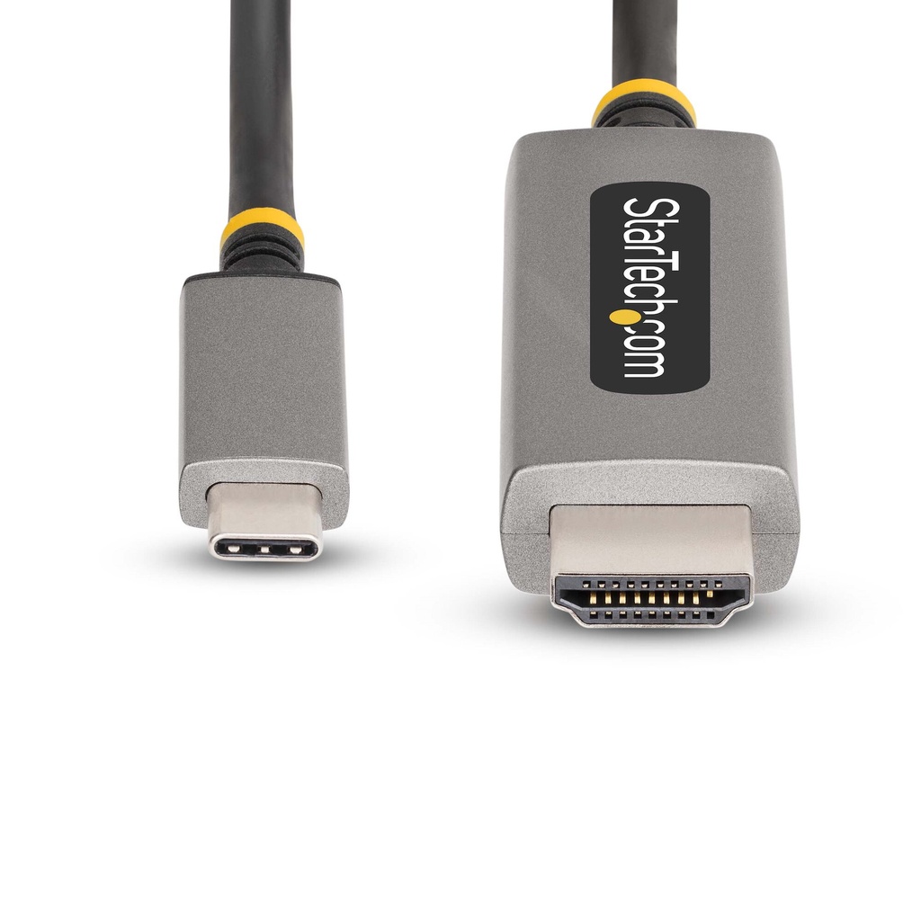 StarTech.com 2m USB-C naar HDMI Adapter Kabel, 8K 60Hz, 4K 144Hz, HDR10, USB Type-C naar HDMI 2.1 Video Converter Kabel, USB-C D - Afbeelding 5