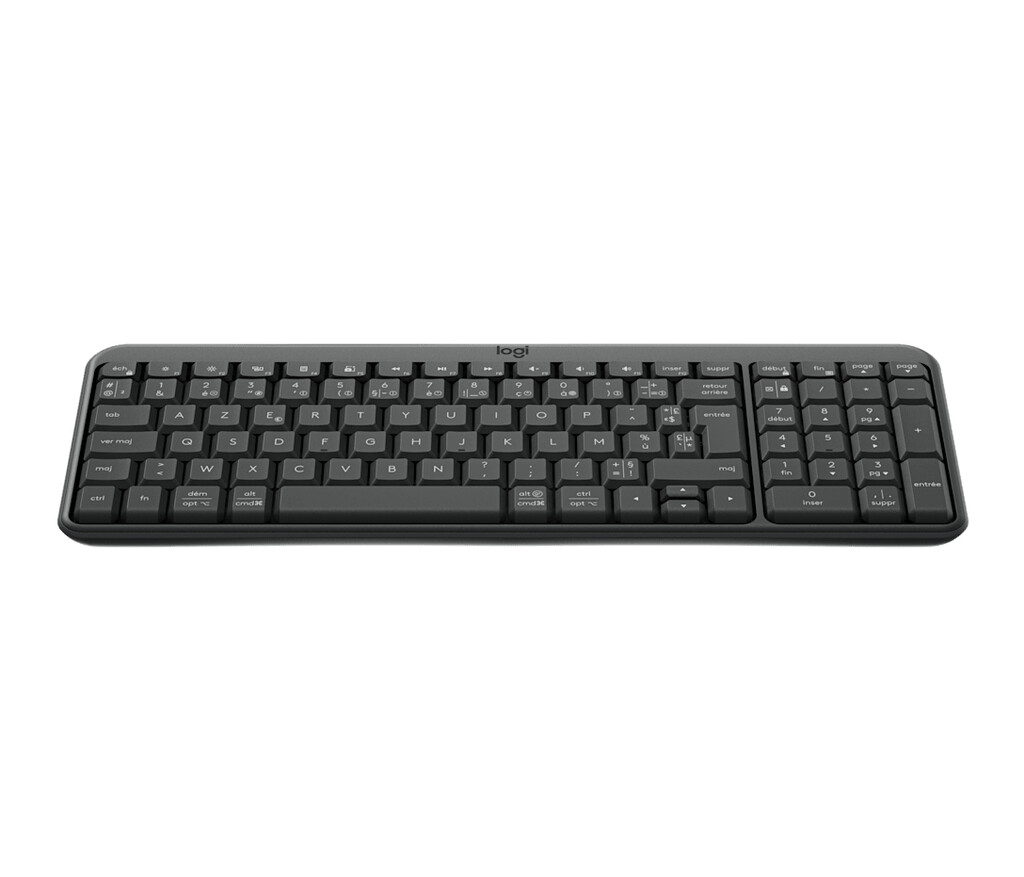 Logitech K250 Compact Bluetooth toetsenbord Universeel RF-draadloos + Bluetooth AZERTY Frans Grafiet - Afbeelding 3