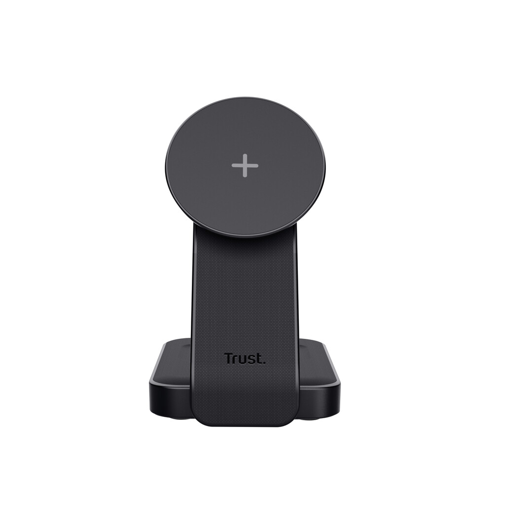 Trust Viro 3-in-1 Draadloze Magnetische Oplaadstandaard – Draadloze oplader standaard – Geschikt voor iPhone Apple Watch en AirP - Afbeelding 5