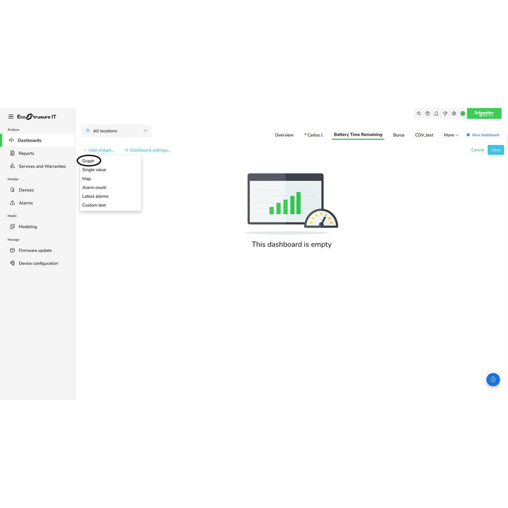 Schneider Electric Abonnement, EcoStruxure IT Expert, 5 jaar, digitaal, monitoring en beheer op afstand van datacenters. - Afbeelding 21