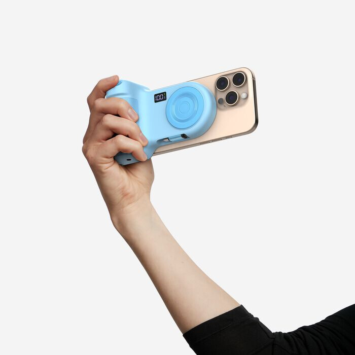Belkin Stage PowerGrip Actieve houder Mobiele telefoon/Smartphone Lichtblauw - Afbeelding 4