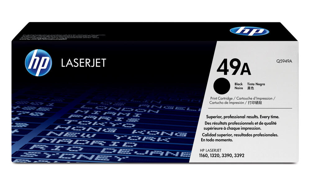 HP 49A originele zwarte LaserJet tonercartridge