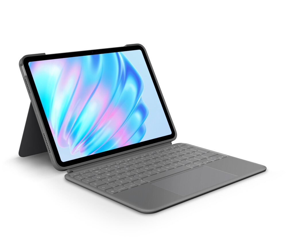 Logitech Combo Touch QWERTY US International Smart Connector Grijs - Afbeelding 4