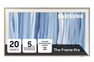 Samsung The Frame Pro F-QE75LS03HWUX tv 139,7 cm (55") 4K Ultra HD Smart TV Wifi Zwart