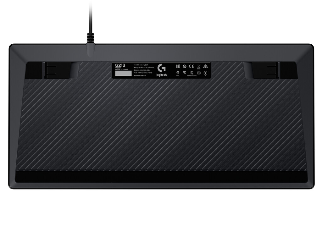 Logitech G G213 Prodigy toetsenbord Gamen USB QWERTY US International Zwart - Afbeelding 4