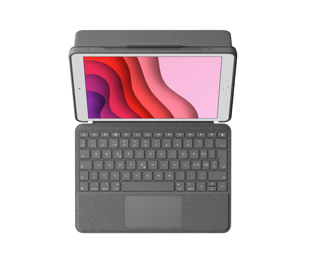 Logitech 920-009609 toetsenbord voor mobiel apparaat QWERTZ Zwitsers Smart Connector Grafiet - Afbeelding 2