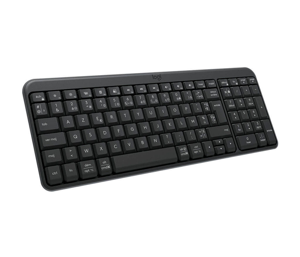 Logitech K250 Compact Bluetooth toetsenbord Universeel RF-draadloos + Bluetooth AZERTY Frans Grafiet - Afbeelding 5