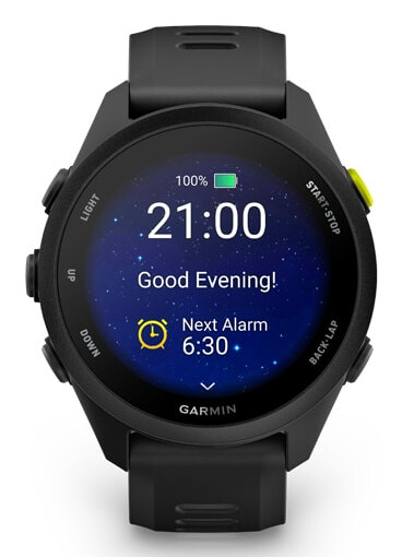 Garmin Forerunner 70 3,05 cm (1.2") AMOLED 30 mm Digitaal 390 x 390 Pixels Touchscreen Zwart GPS - Afbeelding 4