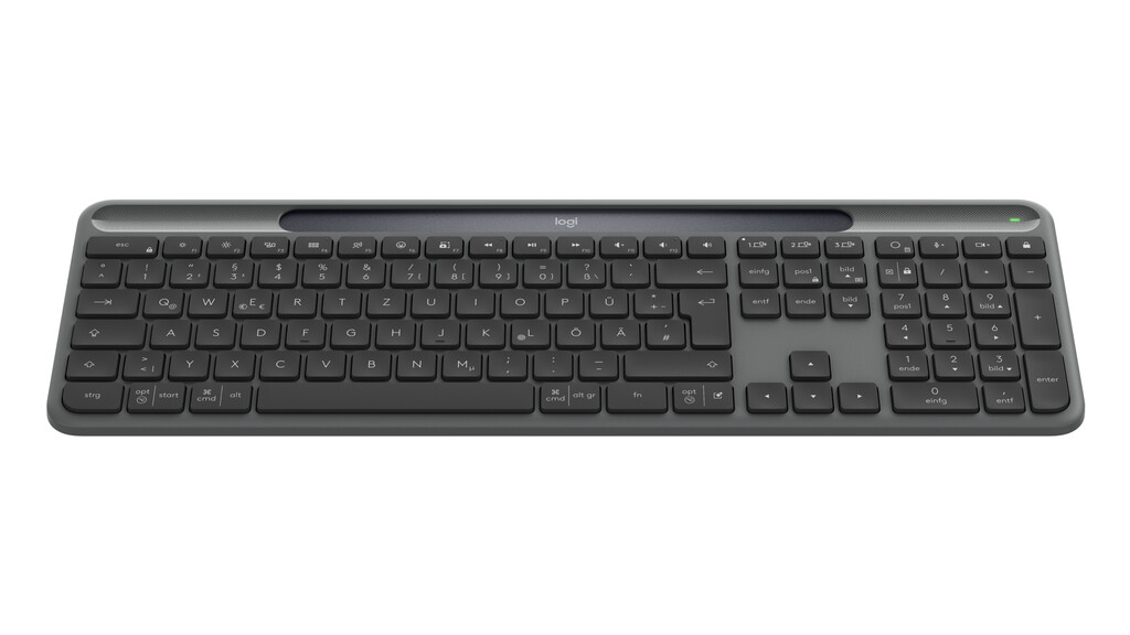 Logitech Signature Slim Solar + K980 toetsenbord Universeel RF-draadloos + Bluetooth QWERTZ Duits Grafiet - Afbeelding 4