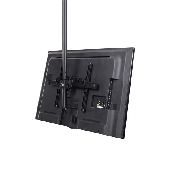 StarTech.com TV Plafondbeugel, Full-Motion Universele Ophangbeugel, VESA Beugel voor Single 32”-75" TVs / Displays, Kantelen/Zwe - Afbeelding 5