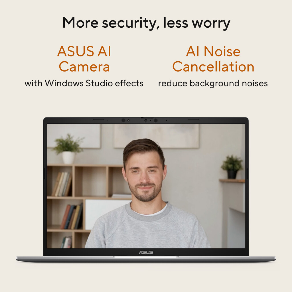ASUS Vivobook S14 M3407GA-SF5NDW Copilot+ PC AMD Ryzen AI 7 445 Laptop 35,6 cm (14") WUXGA 32 GB DDR5-SDRAM 512 GB SSD Wi-Fi 6 ( - Afbeelding 17