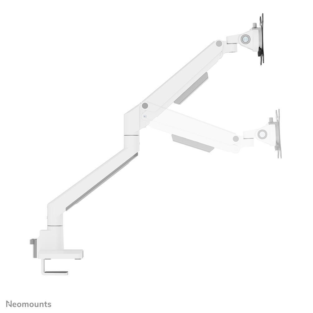 Neomounts DS70-250WH1 Monitorarm 17-35" - gasveer - Topfix - 180°-stop - Afbeelding 8