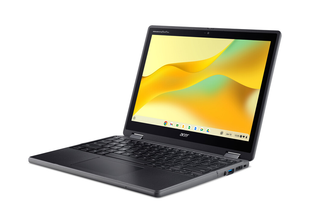 Acer Chromebook R857T-TCO-C04U Intel® N N150 31 cm (12.2") Touchscreen WUXGA 8 GB LPDDR5x-SDRAM 64 GB eMMC Wi-Fi 6E (802.11ax) C - Afbeelding 4
