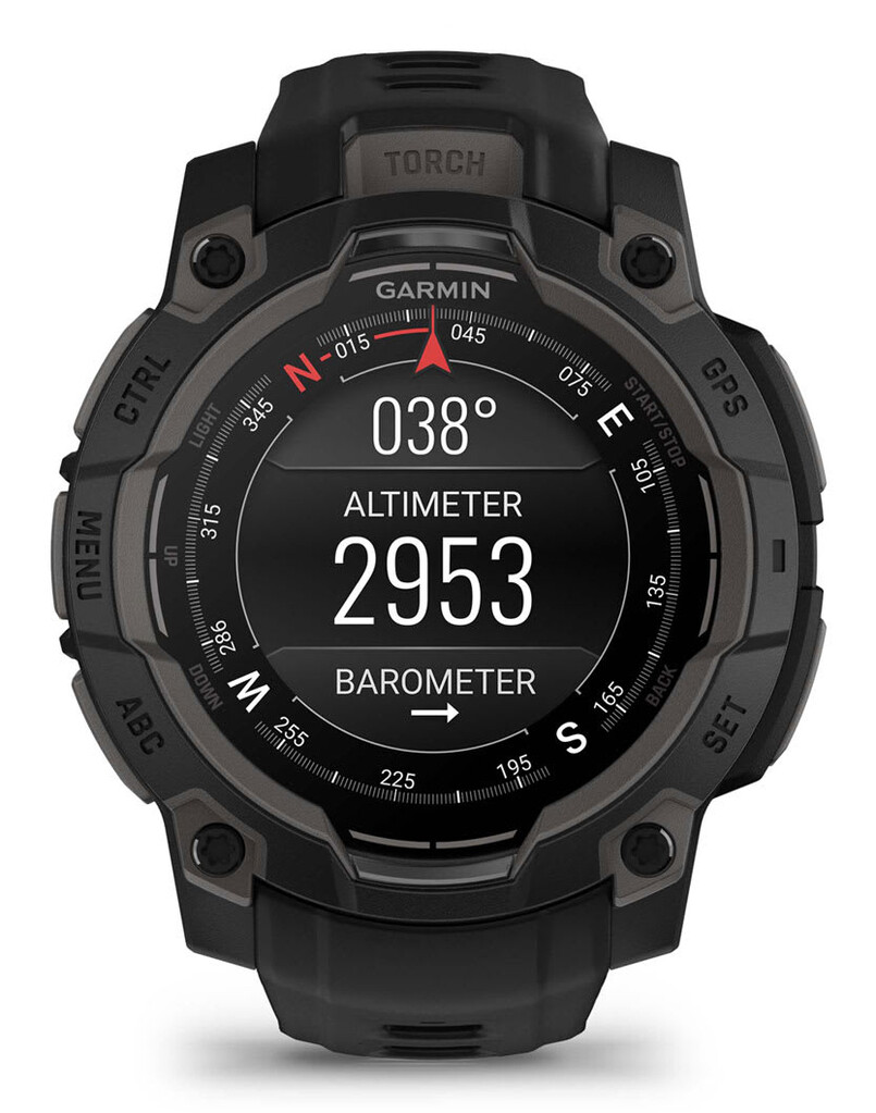 Garmin Instinct 3 AMOLED 3,05 cm (1.2") 45 mm Digitaal 390 x 390 Pixels Touchscreen Zwart GPS - Afbeelding 7