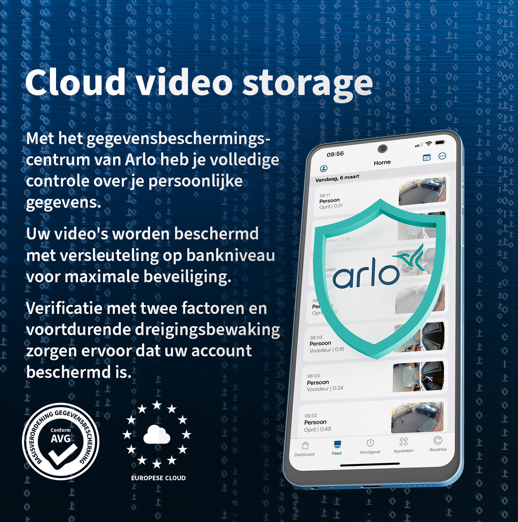 Arlo Essential 3 2K-beveiligingscamera, 2-cam met Zonnepaneel Oplader - Afbeelding 8