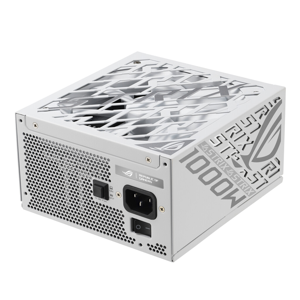 ASUS ROG -STRIX-1000P-GAMING-WHITE power supply unit 1000 W 20+4 pin ATX ATX Wit - Afbeelding 8