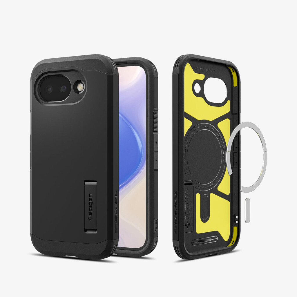 Spigen Tough Armor (Mag Fit) mobiele telefoon behuizingen 16 cm (6.3") Hoes Zwart - Afbeelding 2